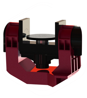 Harga yang bagus RS232 High Speed Dual Axis Turntable untuk Posisi Presisi on line